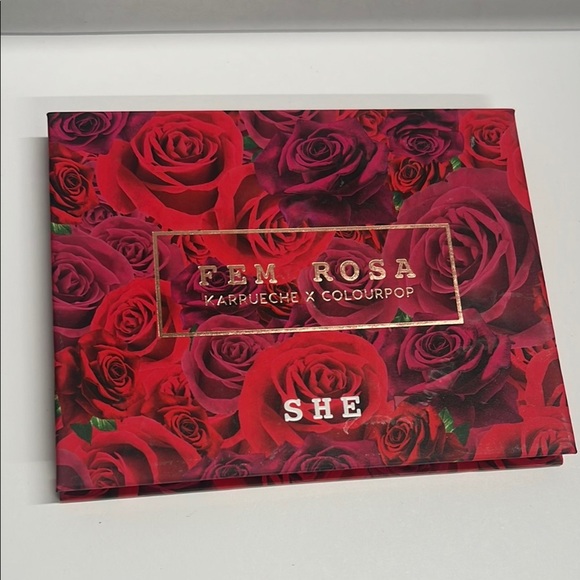 ColourPop Fem Rosa Karrueche x ColourPop She 12 Eyeshadows Palette - New - Picture 1 of 3